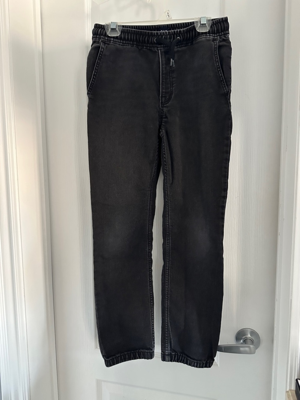 GAP Black Denim Chino Pants Boys Size L